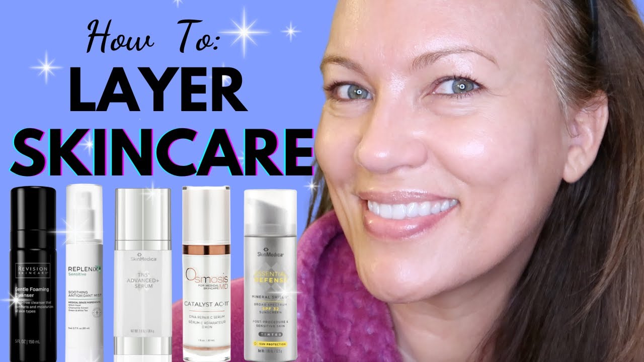 Skincare routine for women over 60